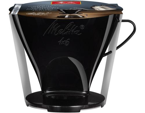 Melitta Kaffeefilter aus Kunststoff 1x6 spülmaschinengeeignet, 2-Tassenzubereitung