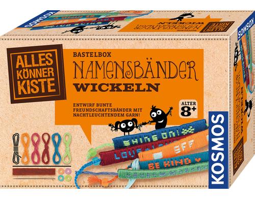 BASTELN Namensbänder wickeln 7-12