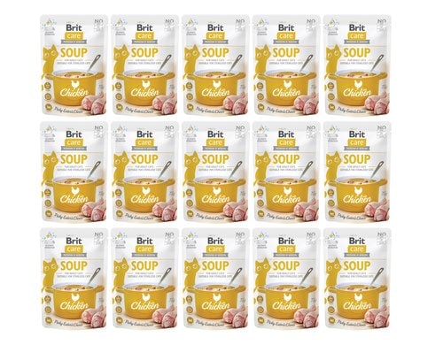 Brit Care Cat Soup with Chicken 15x75g 1125 g