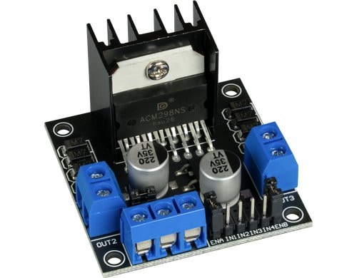 jOY-it Motorsteuerung SBC-MotoDriver2 LN298N , Spannung zwischen 5V und 35V.