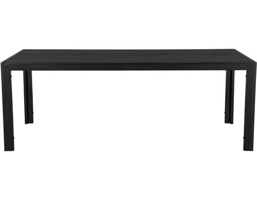 Gartentisch NOAH 205x90cm - Schwarz