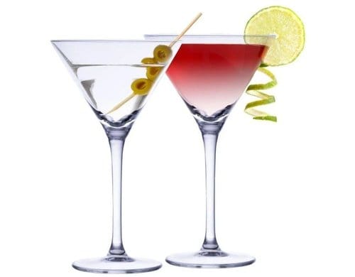 Alpina Cocktailgläser 220 ml, 4 Stück 10.5x18 cm (DxH), Glas