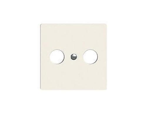 Feller EDIZIOdue Frontplatte R/TV ohne Abdeckrahmen