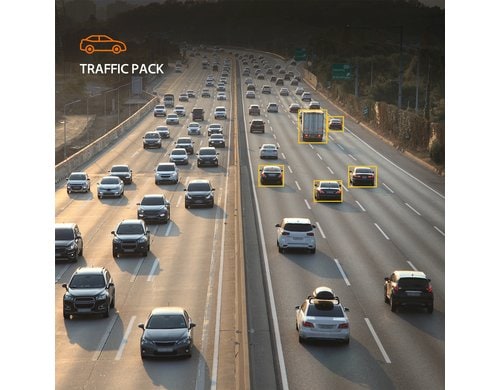 Hanwha Vision AIA-C01TRF Traffic (ITS) AI Analytics Pack