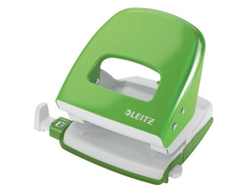 Leitz Locher Nexxt Metall, 30 Blatt (80 g/m² Papier), Hellgrün