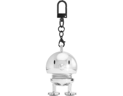 Hoptimist Taschenanhänger Chrom 4x3.4x5.9 cm, ABS, Stahl