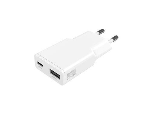 4smarts Netzladegerät PDPlug Duos Slim 20W GaN 1C+1A