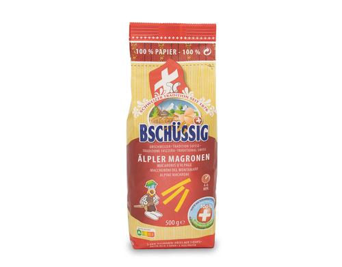 BSCHÜSSIG Älpler Magronen 500g