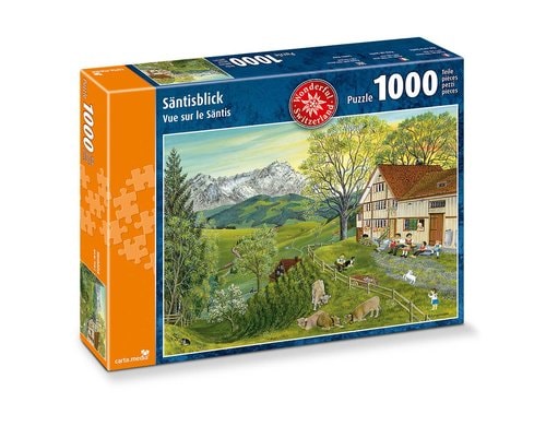 1000 Teile Puzzle Säntisblick Puzzle mit 1000 Teilen