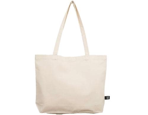 Rico Design Stofftasche Shopper Natur 1 Stück, 44.5 x 34 cm, lange Henkel