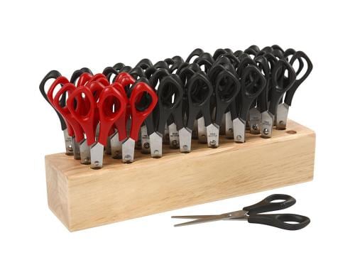 Creativ Company Schulscheren mit Ständer 26 Rechtshändler, 6 Linkshändler