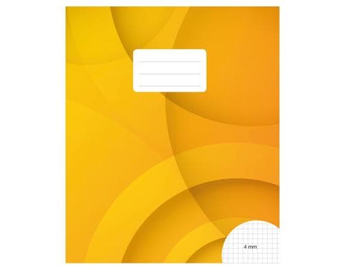 Büroline Schulheft E5 Packung à 20 Stück 4 mm kariert, ohne Rand, 90 g