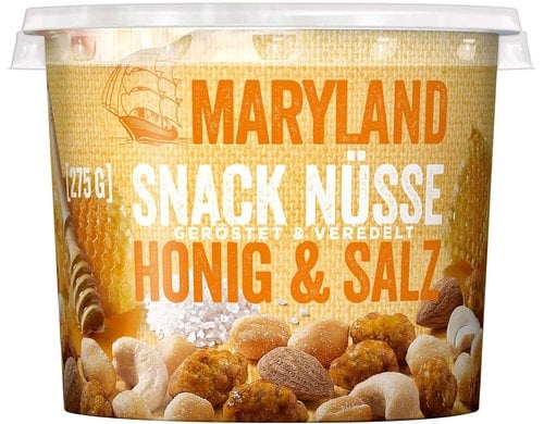 Maryland Snack Nüsse Honig 275 g