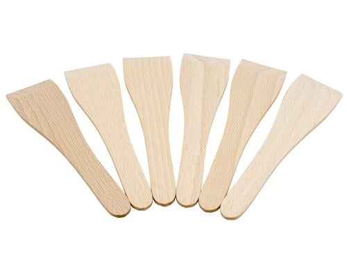 Kadastar Raclettespachtel 6er Set Holz: Buche FSC, Deutschland