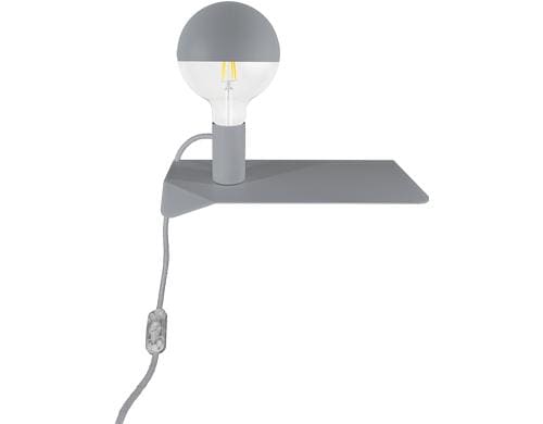 FILOTTO Wandleuchte COMBO MARIA grau inkl. LED 7W 806lm 2700K, nicht dimmbar