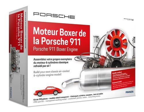 Franzis Porsche 911 Boxermotor Französisch