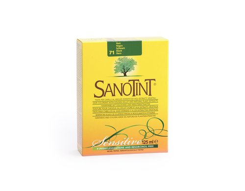 SANOTINT 71 SENSITIVE Haarfarbe schwarz