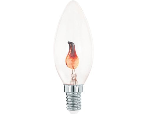 Eglo Leuchtmittel LM-E14 C35 1.3W DECO FLAME 1 STK