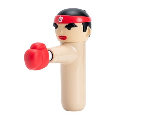 Acecool Handmassagegerät KungFu Boxer beige, verschiedene Aufsätze