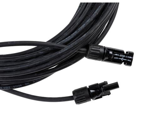 DC-Verlängerungskabel 6mm2, 20m MC4 - MC4