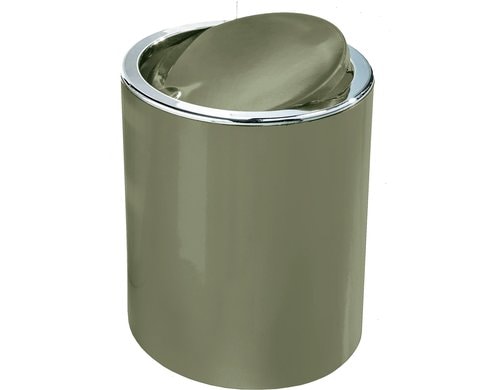 Kleine Wolke Schwingdeckeleimer Clap ABS Kunststoff, 5 Liter, Forest