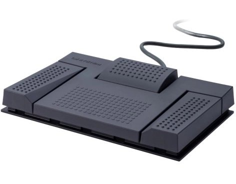 Olympus RS-28N-BLK-E1 Fusspedal 3 Tasten