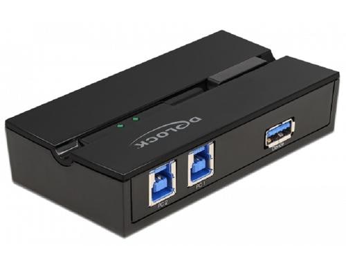Delock 11495 USB3.0 Switch für 2 PC 2 PC's an 1 Gerät anschliessen