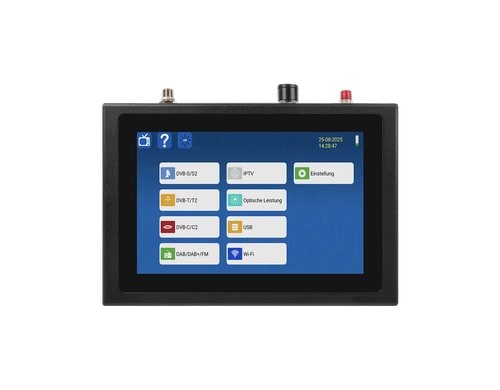 Megasat HD 7 Combo V2 Touch-Messgerät DVB-S2/C2/T2, IPTV, DAB+
