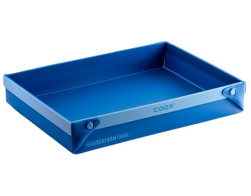 Coox Back-und Auflaufform LQ blau 34,5 x 25 x 5,5 cm, ca. 4,5 L