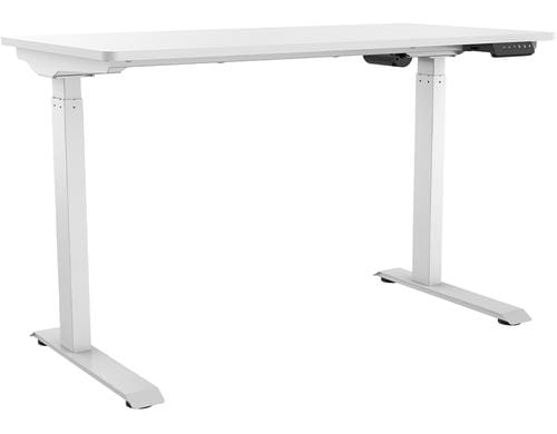 Contini Tisch höhenverstellbar weiss Tischplatte 1.2x 0.6 m, Gestell weiss