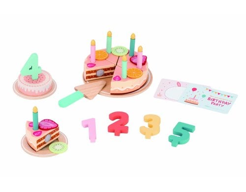 Geburtstagskuchen zum schneiden