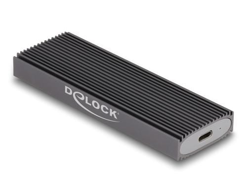 Delock Externes USB Type-C Combo Gehäuse M.2 NVMe PCIe, SATA SSD