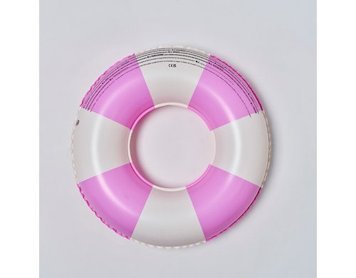 Mini Pool Ring Pool Party Magenta Stripe