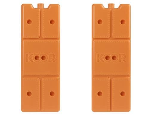 KOOR Kühlelement Arctico M Duopack Orange 2x400g, 250x90x20mm