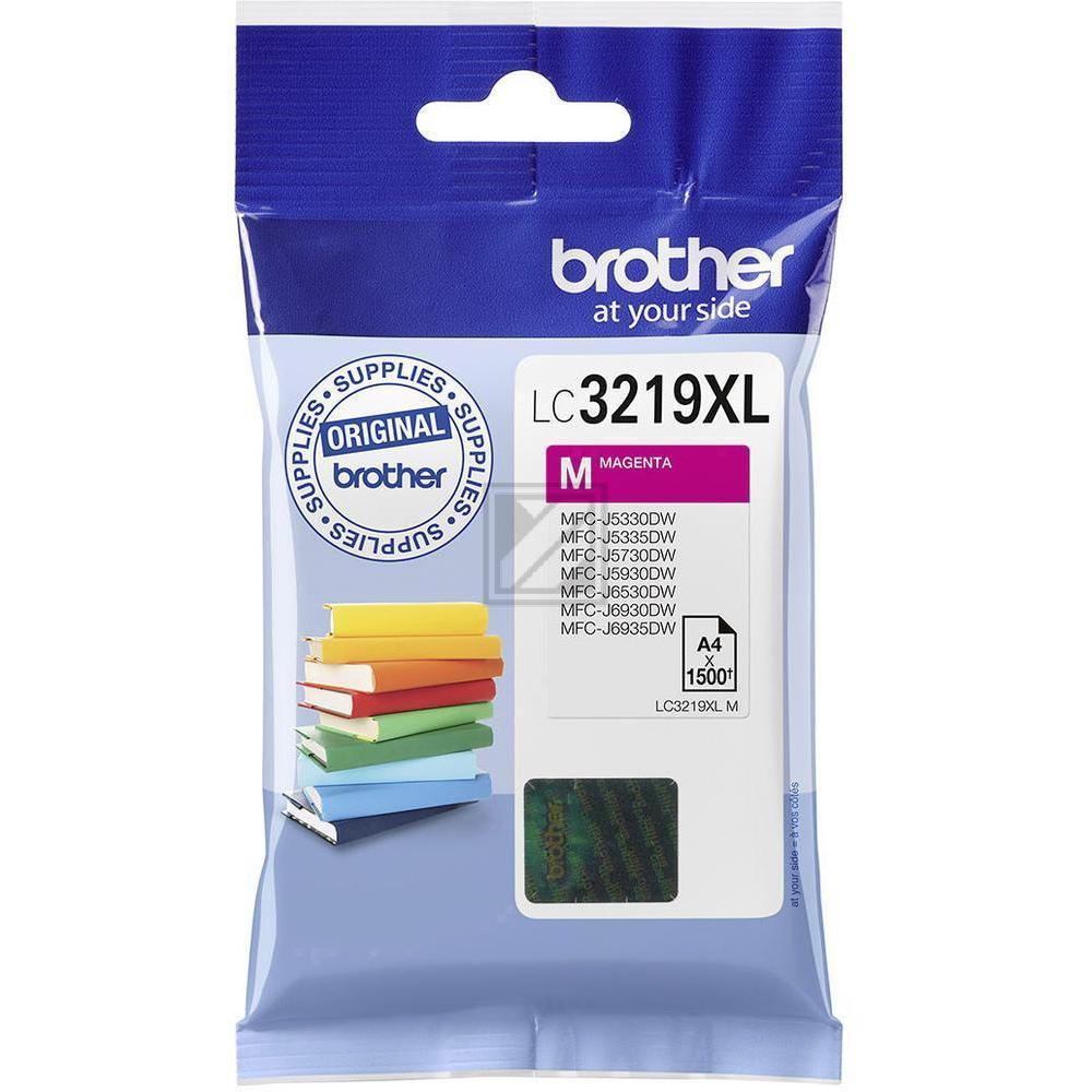 Tinte Brother LC-3219XLC, magenta, 1'500 Seiten