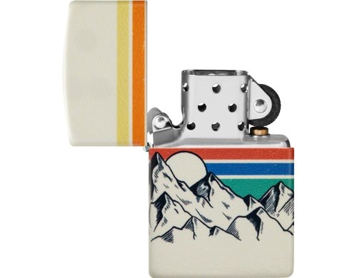 49352 Mountain Design Zippo Mountain