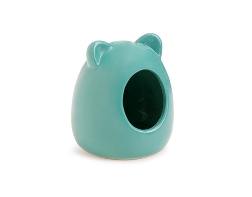 Beeztees Nagerbadehaus Keramik mint 9x9x11