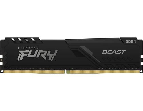 FURY Beast DDR4 32GB 3200MT/s Black 1x 32GB, CL16, 1.2V, 288Pin