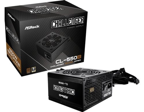 ASRock Challenger CL-550B 80+ Bronze Power Supply Unit