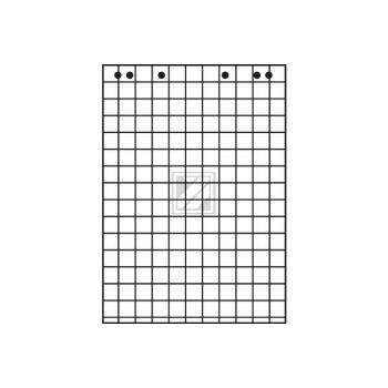 Landré Flipchart Block kariert 5 Stk. 25mm, 80g/qm, 68x98cm, 20 Blatt, recycle