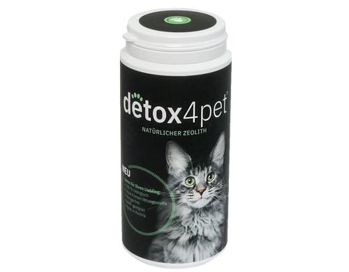 detox4pet Natürlicher Zeolith Katze 250g