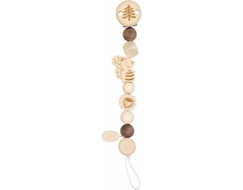 GOKI Schnullerkette Eichhörnchen L= 21 cm