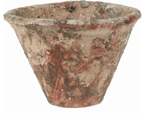 Opiflor Pflanztopf Terracotta Harz konisch, Harzoptik, 16.5x11.5cm (DxH)