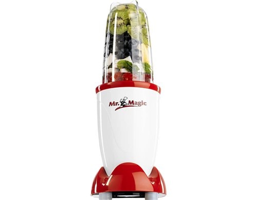GOURMETmaxx Mr. Magic 250 W Blender 4-Teilig, Smoothie Maker, Standmixer,