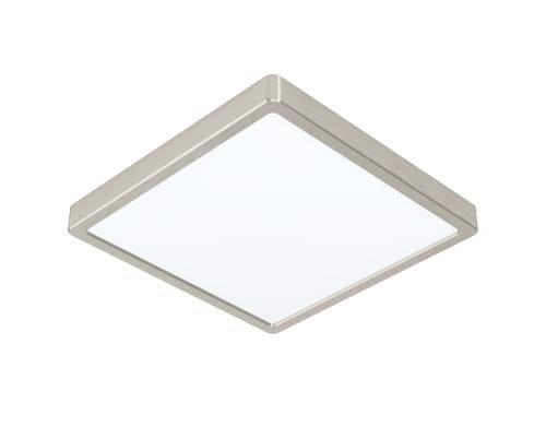 EGLO FUEVA-Z Ein-/Aufbauleuchte nickel-matt weiss, inkl. 1x LED 19,5W, dimmbar