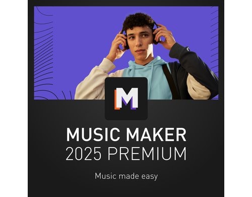 Magix Music Maker Premium Edition 2025 ESD, Vollversion, DE,EN,ES,FR