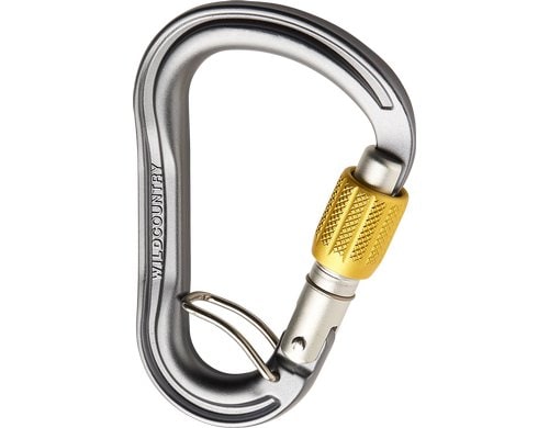 WC Carabiner Xenon HMS Belay Grey/Yellow