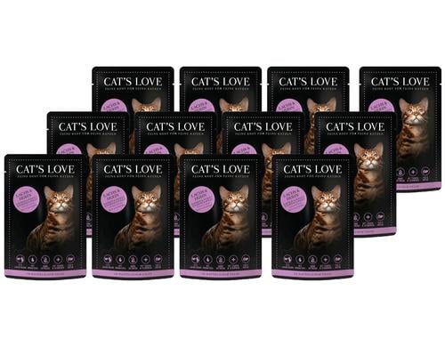 Cats Love Adult Lachs & Huhn 12x85g Kit