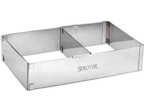 STÄDTER Backrahmen Rechteck verstellbar mit Trennsteg 27.5-5