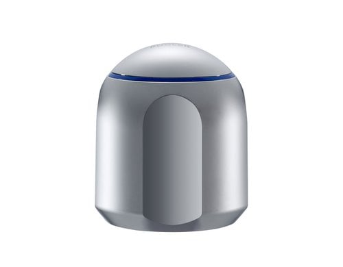 Griff steckbar blau Kaltwasser chrom